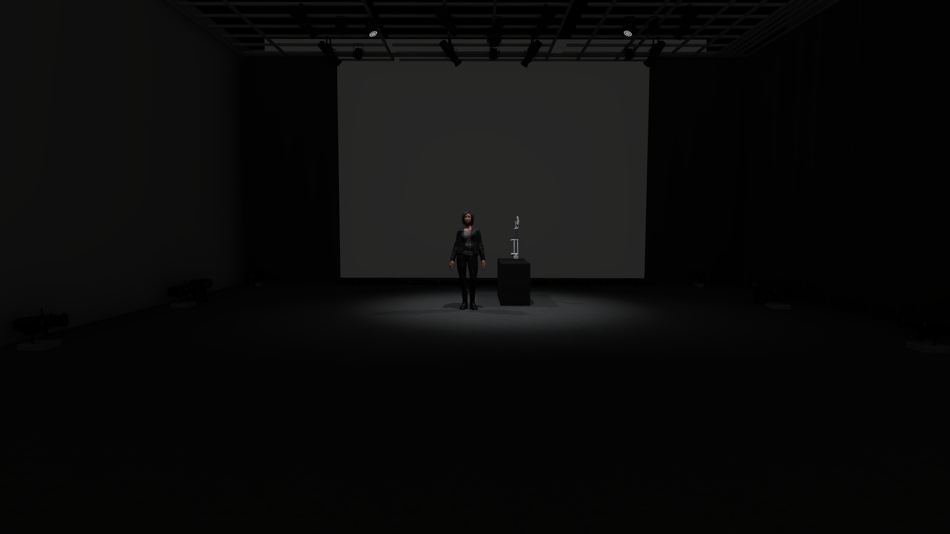 Vestige — Lincoln Center — 15 · Projection comes up